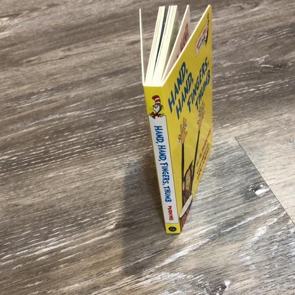 Cat in Hat Book. Hand hand finger, thumbs - Picture 4 of 5